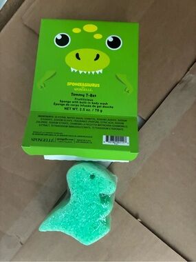 5/$65 spongeasaurus by Spongelle in Tommy trex